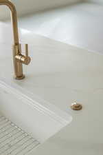 Detailed view of a sink