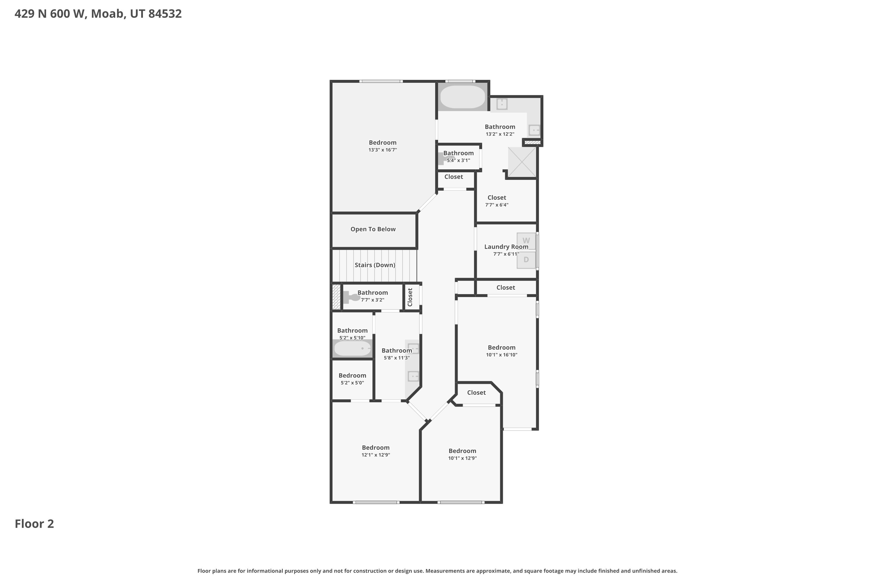 View of floor plan / room layout
