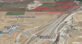 Aerial view of property's location