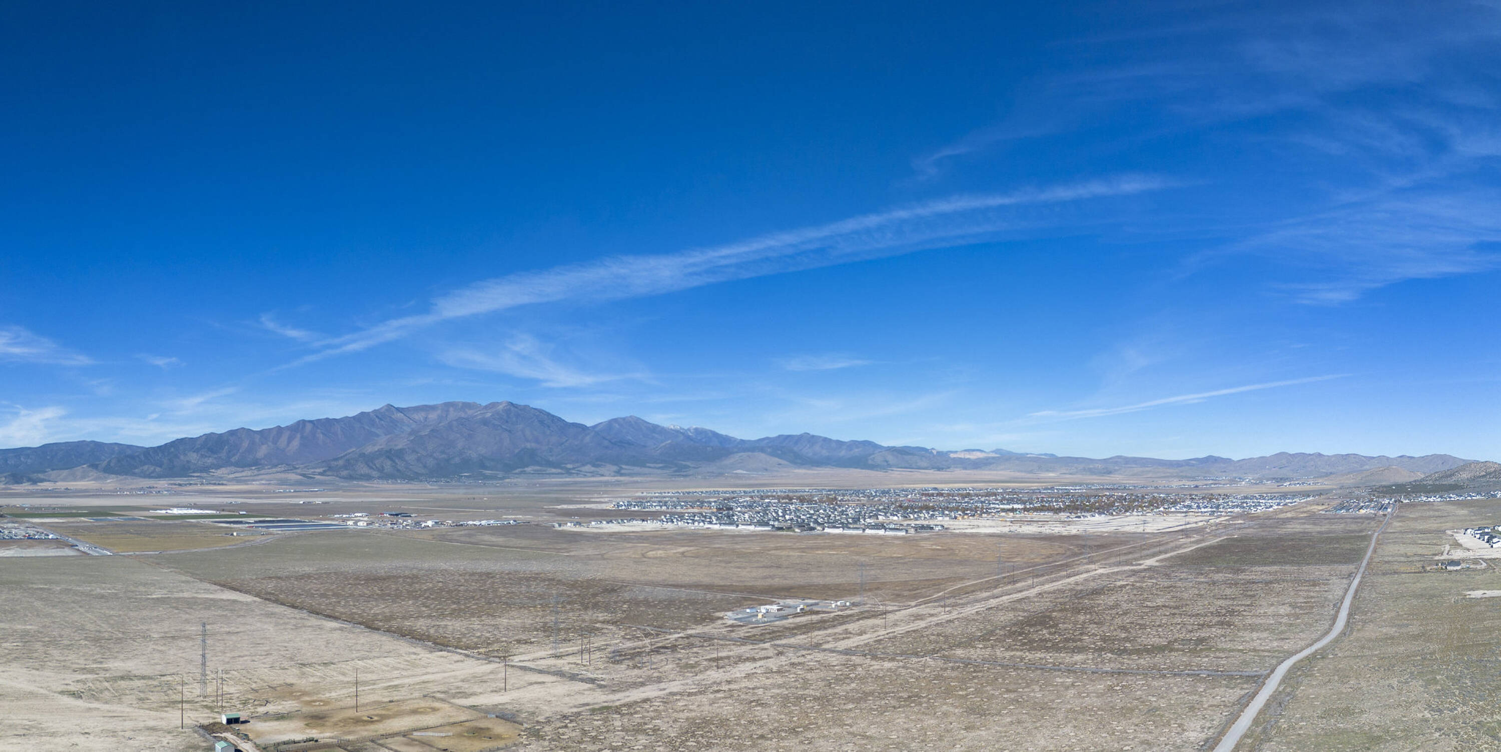 Mountain view featuring rural landscape