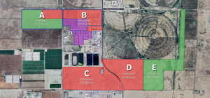 Map / location with property boundaries highlighted