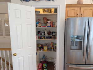 View of storage area