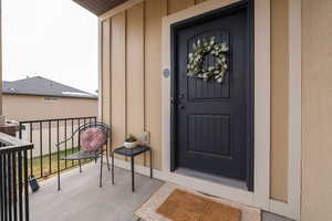 Entrance to property, front porch