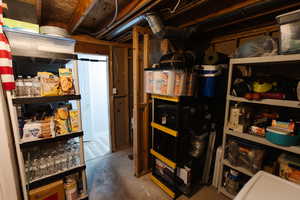 View of storage area