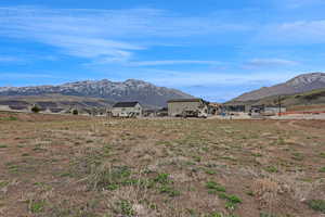 View of mountain background
