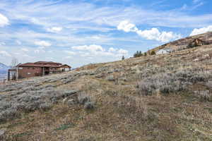 View of yard featuring a rural view