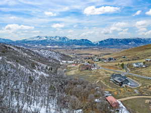 View of mountain background