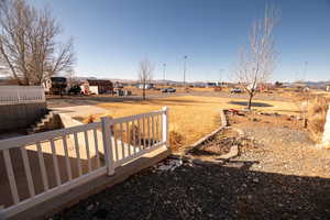 View of yard with a residential view