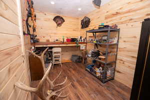 View of storage room