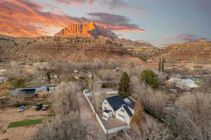View of mountain backdrop