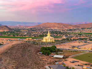 View of mountain background