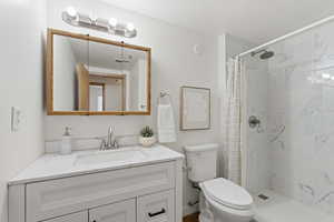 Updated main bathroom