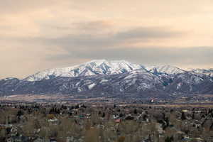 View of mountain background
