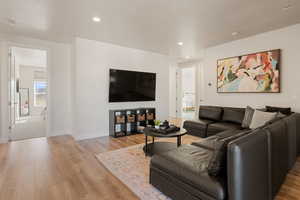 Upstairs family room