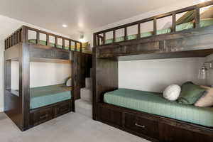 Bedroom 6 with bunk beds to sleep 4