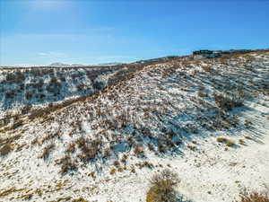 Water view featuring a mountain backdrop