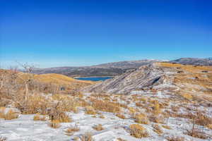 View of mountain backdrop