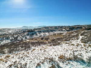 View of mountain background