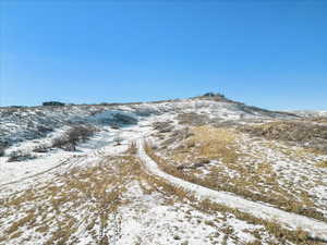 View of mountain background