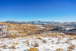 View of mountain background