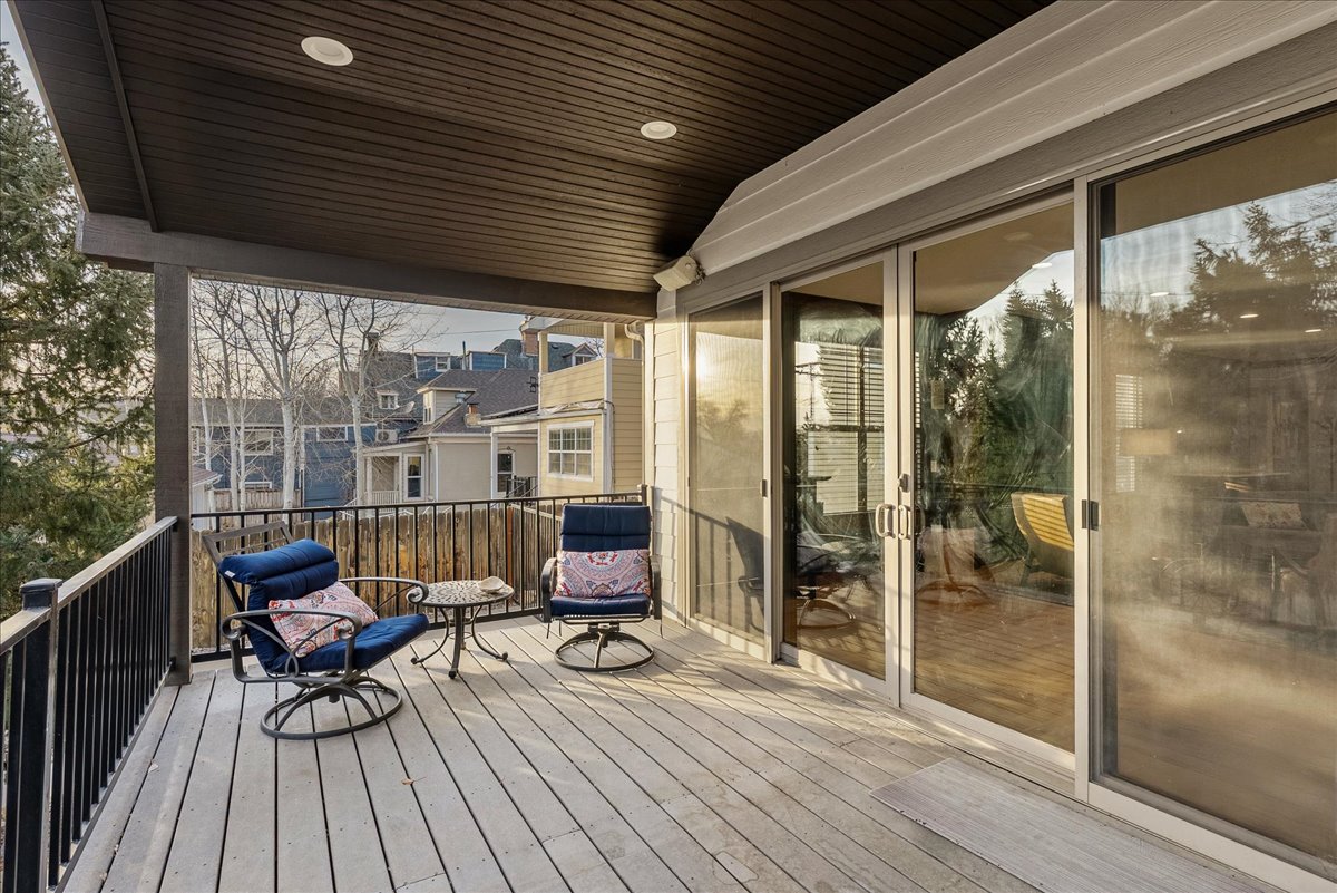 Covered deck