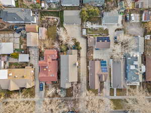 Aerial view of property's location featuring nearby Urban lifestyle