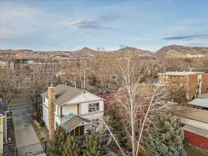 View of mountain backdrop