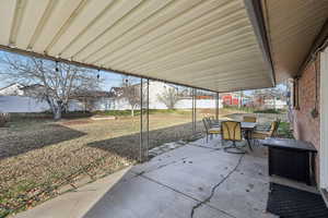 View of patio / terrace with outdoor dining area