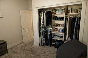 View of closet