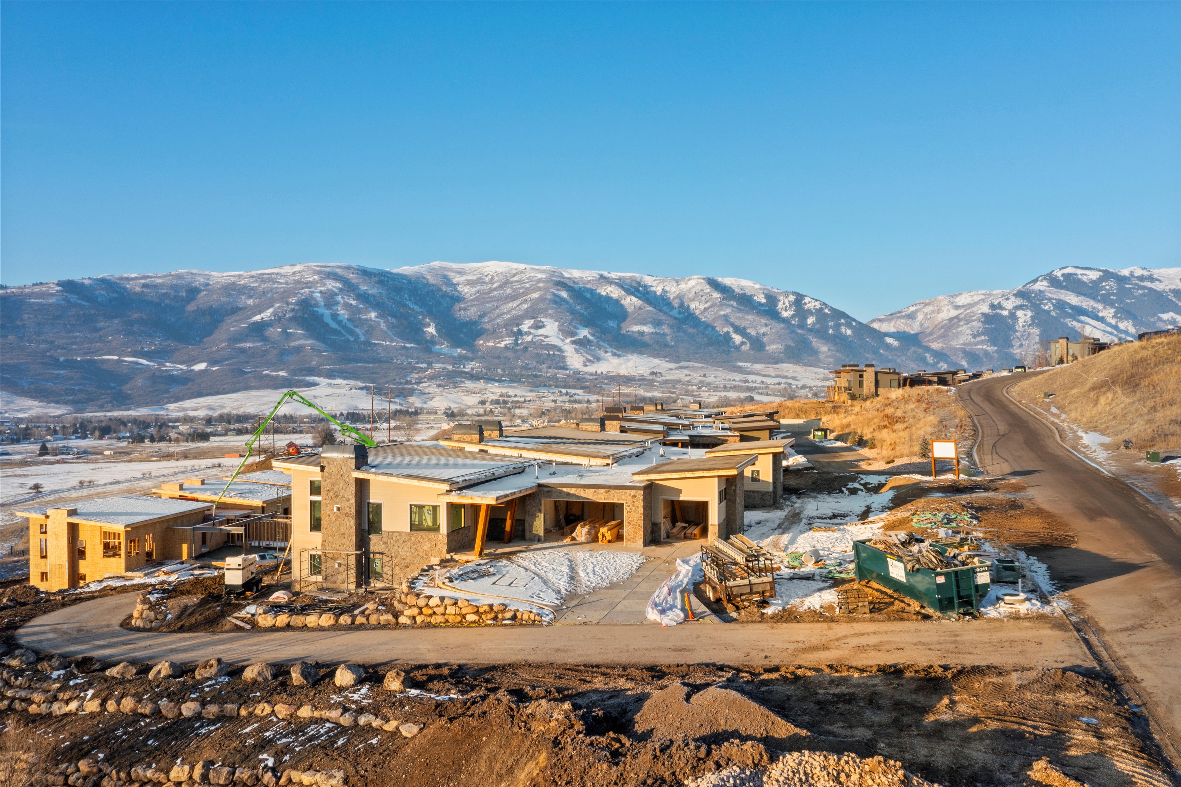 View of mountain backdrop