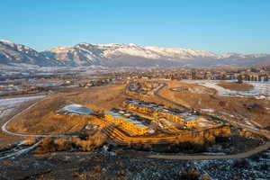 Drone / aerial view of mountains