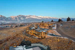 View of mountain backdrop