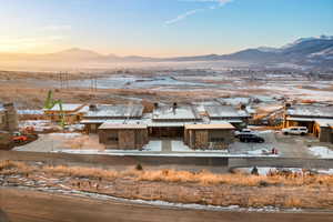 View of mountain backdrop