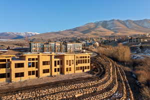View of mountain backdrop