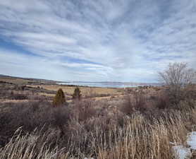 View of nature featuring a large body of water