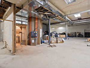 Unfinished Garage/Living Space