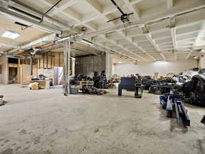 Unfinished Garage/Living Space