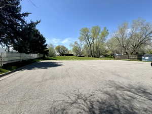 View of asphalt street