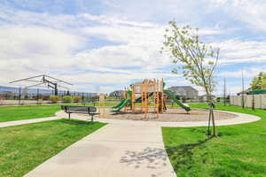 View of community playground