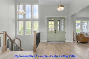 Representative example - features may differ