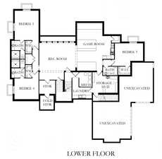 Lower Level Floor Plan