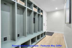 Representative example - features may differ