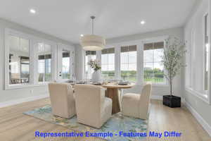 Representative example - features may differ