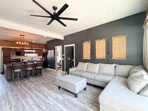 Detached studio guest house 896 sq ft.  currently rented $1800/month  can help off set the mortgage.