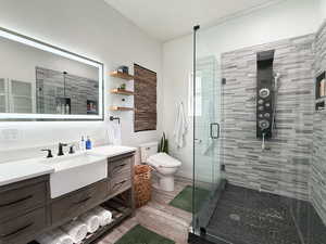 Detached studio guest house 896 sq ft. $1800/month help off set the mortgage