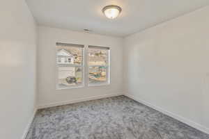 2nd bedroom on top floor with walk in closet