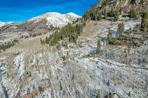 View of mountain background