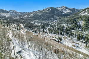 View of mountain backdrop