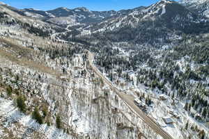 View of mountain background