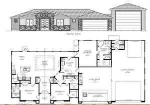 View of room layout